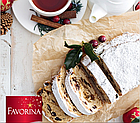Штолен Favorina Storlen Finest Marzipan, з марципаном і родзинками 750 г., фото 3