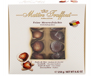 Цукерки Maitre Truffout Feine Meeresfruchte White 250 г