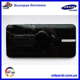 Дисплей із сенсором Samsung S901 Galaxy S22 Black, GH82-27520A, оригінал у складі з рамкою!