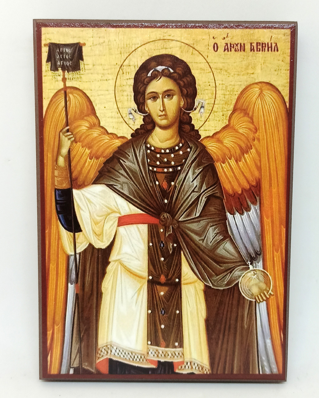 Архангел Гавриїл ікона для дому 16*12см, фото 1