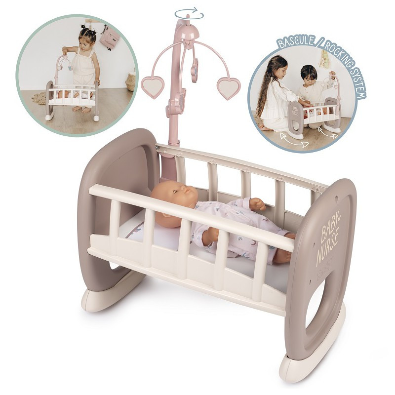 Кроватка для кукол до 45 см Ижевская Фабрика Игрушек Люлька-качалка