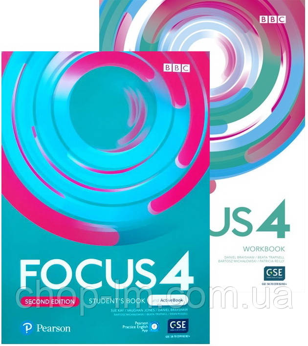 Focus 4 Second Edition Student'S Book With Active Book + Workbook.