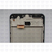 Дисплей із сенсором Samsung А315 Galaxy А31 OLED Black у зборі з рамкою!, фото 5
