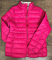 1, Стильная малиновая демисезонная куртка на девочку GAP Гап Размер L 10-11 Рост137 - 145