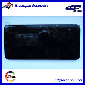 Дисплей Samsung M236/M336 Black M23/M33 2022 сервісний оригінал у зборі з рамкою!