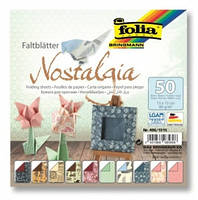 Набір паперу для Nostalgia, 10 кол, 15*15см, 50л, 80г/кв. м, Folia 496/1515
