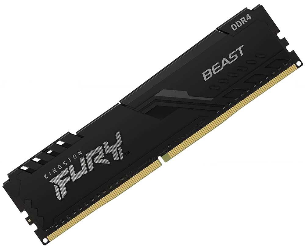 DDR4 2666 8Gb Beast Black Fury - оперативна пам'ять ДДР4 8 Гб 2666MHz PC4-21300 KF426C16BB/8