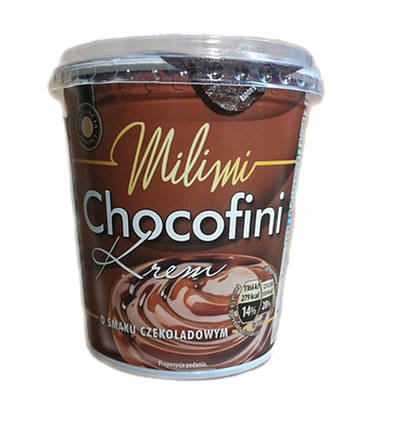 Шоколадна паста Chocofini Milimi 400 гр., фото 2