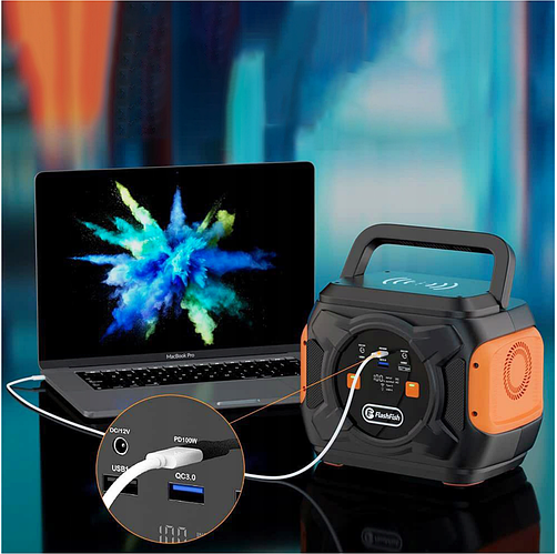 Електростанція Powerbank генератор від сонячної енергії 80000 mAh 220V ...