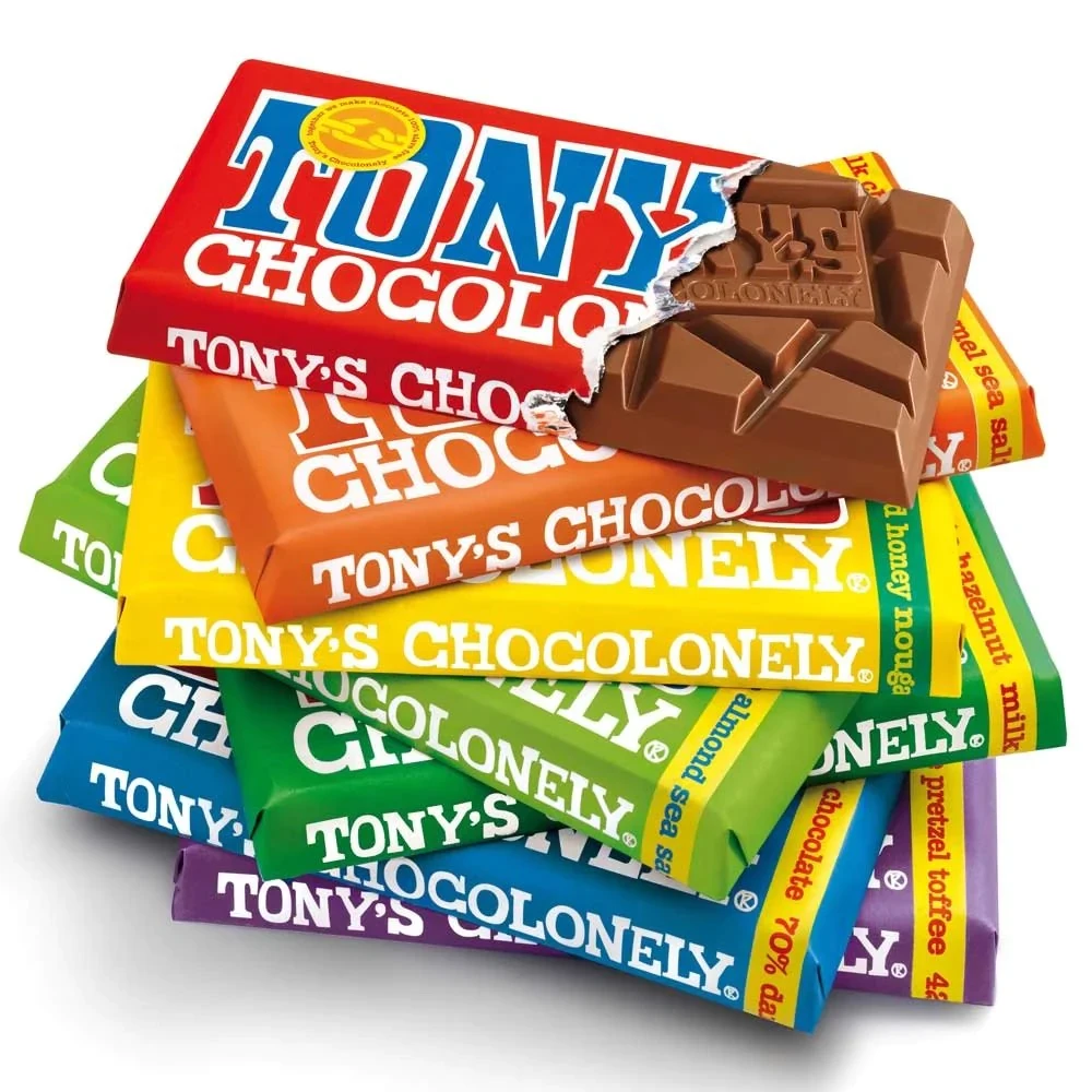 Купить Шоколадка Tony's Chocolonely Milk Chocolate Hazelnut 180g, цена ...