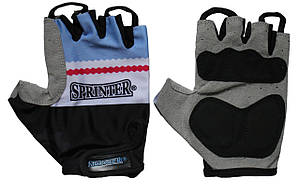 Велорукавиці Sprinter 110-25 синій XL