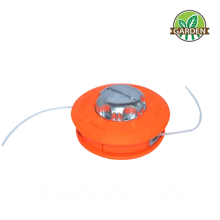 Котушка для бензокоси з автоматичної намотуванням Гарден металевий носик