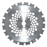 Ніж для бензокоси побідитовий 40т двосторонній 255мм