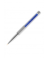Пензель KODI для розпису нігтів 2, розмір 00/1 (ручка з синім камінням)