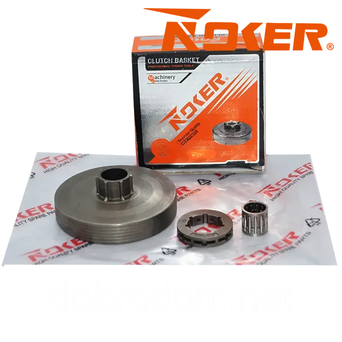 Тарілка зчеплення розбірна для бензопили GL 45/52 + к-кт зірка + сепаратор NOKER