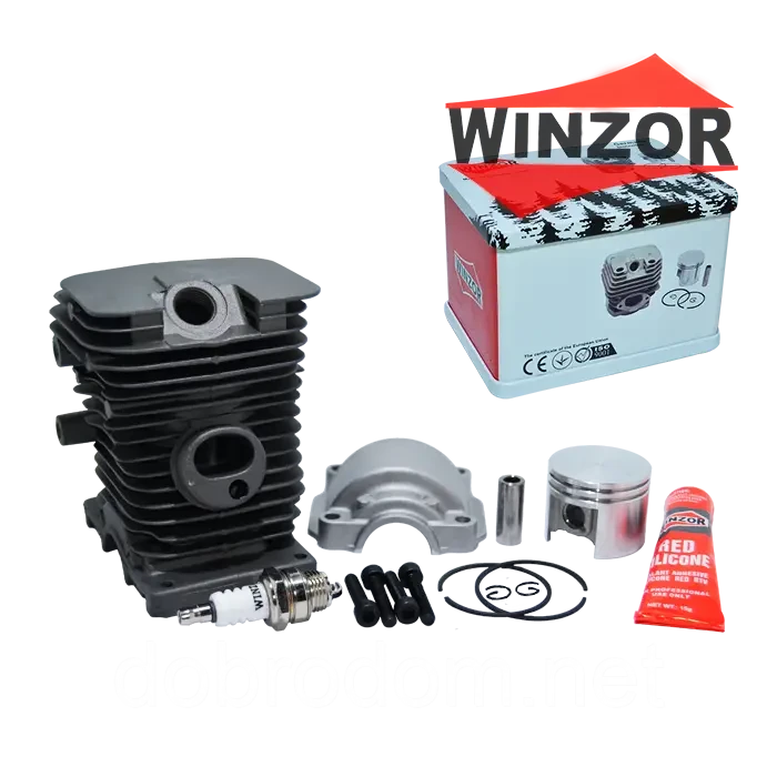 Поршнева для бензопили S 180 38мм (к-кт WINZOR) METAL BOX
