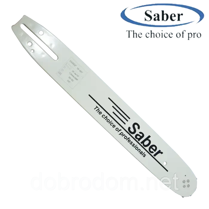 Шина для бензопили 35 SABER (14 ") 52 зв., Товщ. 1.3, 3/8 крок