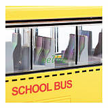 Автобус іграшка дитяча інерційний зі світлозвуковими ефектами 45 см Жовтий (59808), фото 4