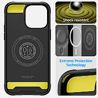 Чохол Spigen Rugged Armor Mag для iPhone 14 Pro (2022), ACS04956, Matte Black, фото 3