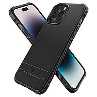 Чохол Spigen Rugged Armor Mag для iPhone 14 Pro (2022), ACS04956, Matte Black, фото 5