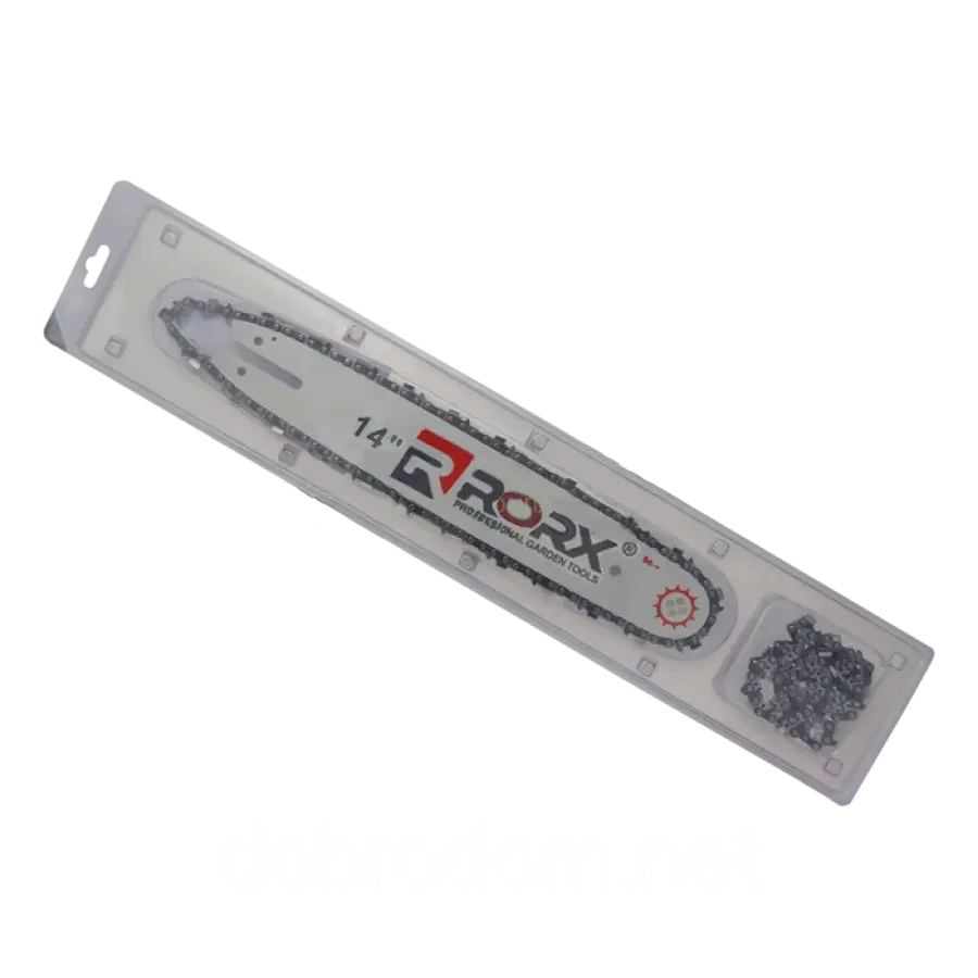 Комплект Шина для бензопили 35 RORX (14") 50 зв., товщ. 1.3, крок 3/8 + Ланцюг 50зв