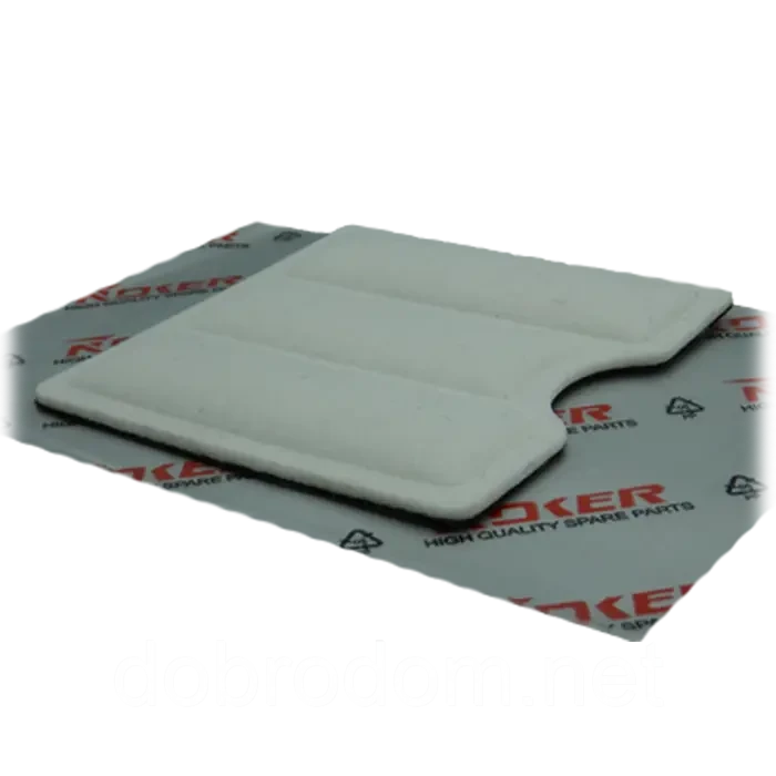 Фільтр повітряний для бензокоси 2-х шаровий квадратний NOKER