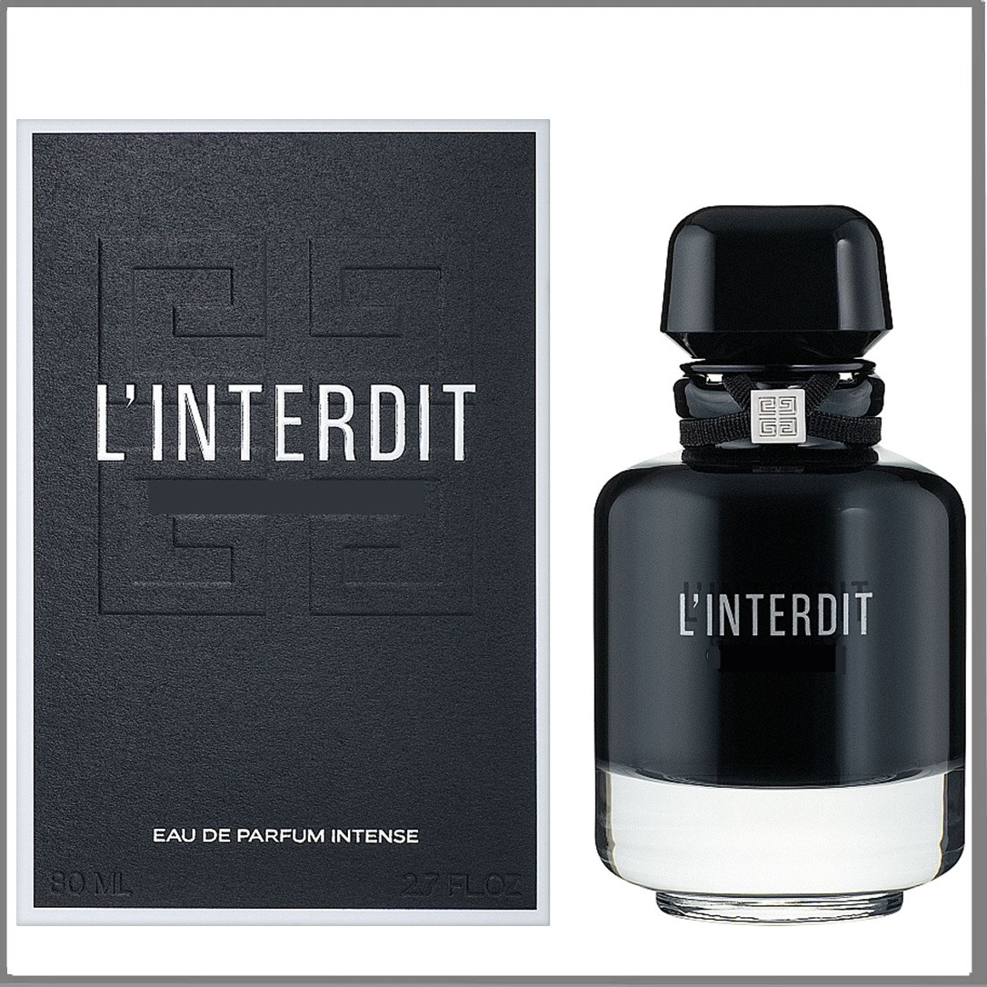 Given♀♂y L'Interdit Eau de Parfum Intense парфумована вода 80 ml. (Живанші Інтердит Еау де Парфум Інтенс)