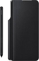 Оригінальний чохол Samsung Clear View Cover with S-pen Black для Galaxy Z Fold 3 (F926) (EF-FF92PCBEGRU), фото 5