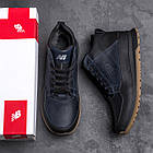 Чоловічі зимові шкіряні кросівки New Balance Clasic Blue, фото 9