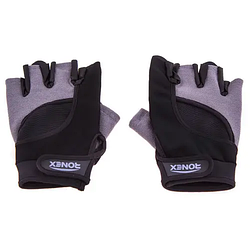 Рукавички для фітнесу Ronex NapForwayNeopren M чорно-сірий