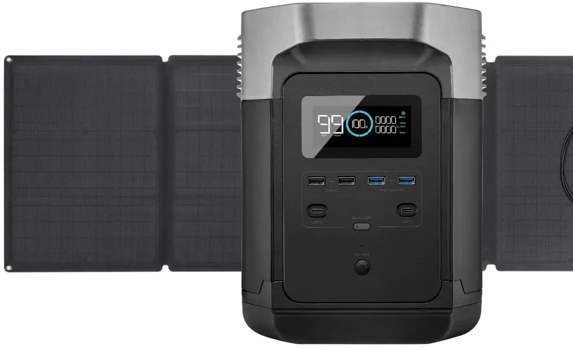 Набір EcoFlow DELTA + 4 110W Solar Panels Bundle, фото 1