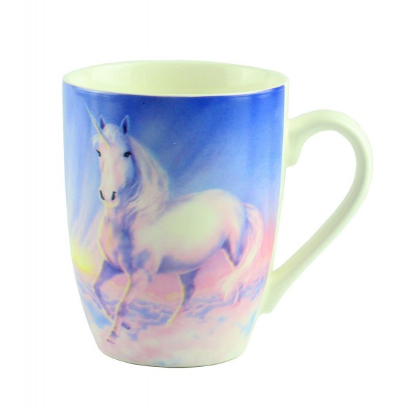 Чашка "Mug unicorn Desing", голубая, фото 1