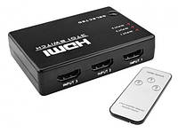 HDMI-переключатель Dellta SY-301 на 3 портов HDMI switch с пультом ДУ (3656)
