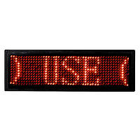 Электронный LED бейдж UKC B1248 Red (5038)