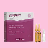 Омолаживающая сыворотка с гликолевой кислотой SeSDerma Acglicolic 20 Ampoules 10*1,5мл