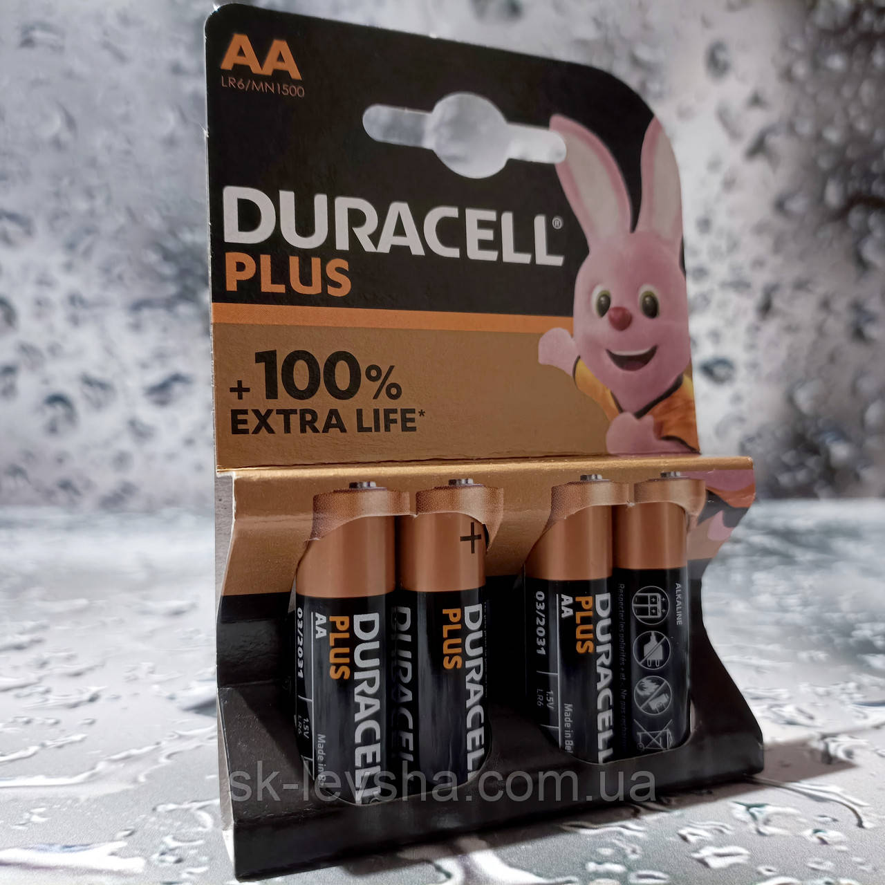Батарейка AA (R6) Duracell Alkaline 1.5 V