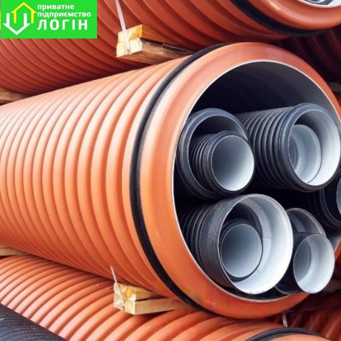 Труба канализационная гофра 800мм РАСТРУБ 6 м: продажа, цена в Львове ...