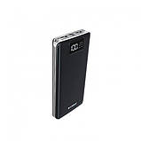 Повербанк Power Bank Syrox 20000 mAh Black зовнішній акумулятор портативна зарядка для телефона з дисплеєм, фото 5