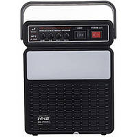 Переносний ліхтар Зарядна станція на сонячній батареї NS-2730S Solar, Радіо Bluetooth вбудований акк. PowerB