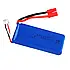 Акумулятор літій-полімерний 2500mAh 7.4V 183485 високострумовий 25C для Syma X8, X8A, X8C, X8W, фото 4