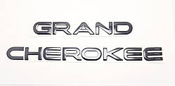 Емблема напис JEEP Grand Cherokee чорний