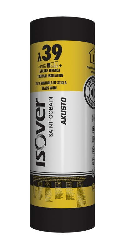 Утеплювач  ISOVER Akusto (Совер Акусо) 50 мм (18 м2)