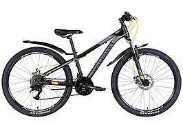 Велосипед 26" Discovery TREK AM DD 2022 (чорно-жовтий (м))