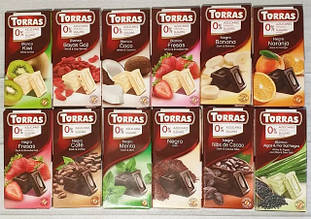 Шоколад Torras (Торрас) без цукру, Іспанія