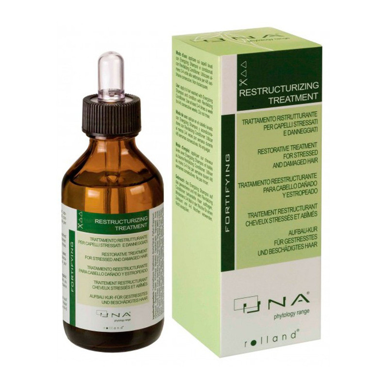 Rolland UNA Restructurizing Treatment Комплекс для восстановления ослабленных и поврежденных волос, 90 мл
