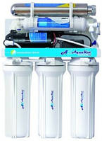 Фільтр для води Осмос із помпою, UV Лампа 100G RO-6; А03
