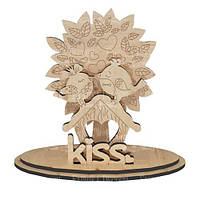 Заготівка для декорування #380 Закохані пташки