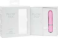 Розкішний вібратор PILLOW TALK - Flirty Pink з кристалом Сваровські, гнучка головка, фото 2