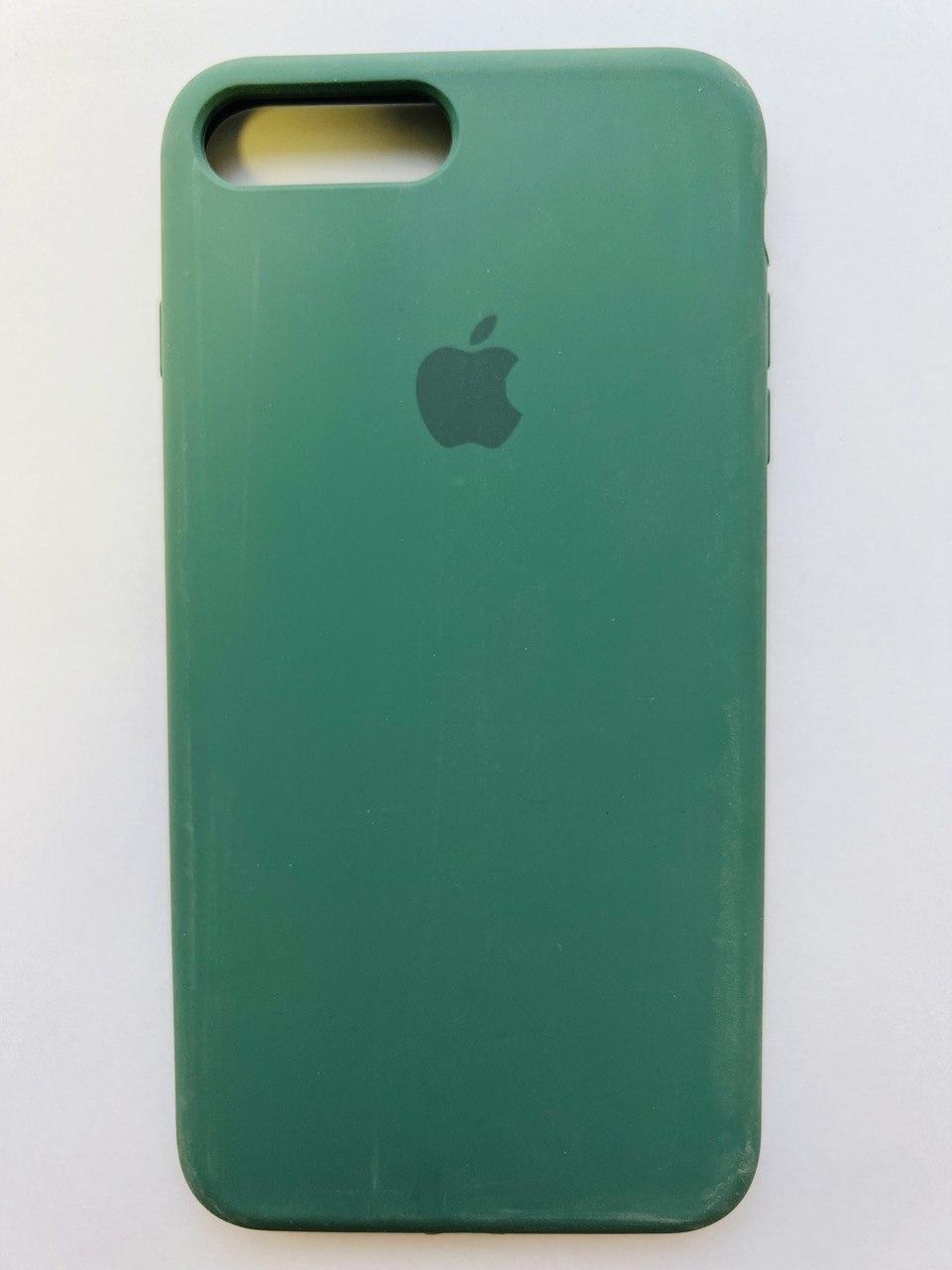 Чохол Silicone Case для Apple iPhone 7 Plus, 8 Plus Pine Green