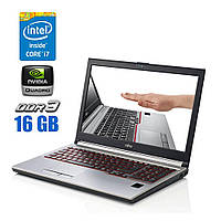 Рабочая станция Fujitsu Celsius H730 / 15.6"/Core i7 4 ядра 2.7GHz/16GB DDR3/256GB SSD/Quadro K1100M 2GB